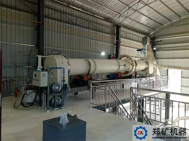 热烈庆贺乐山回转窑中试线顺利点火！