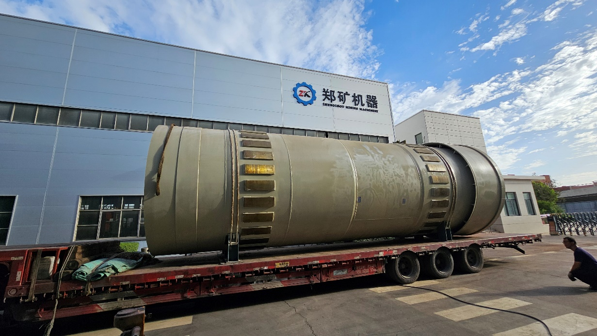 上海Y3514危废回转窑项目交付辽宁某环保企业，助力含油污泥无害化焚烧处理