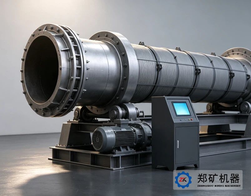 电磁回转窑工作原理与技术优势：感应加热如何赋能高纯材料热处理