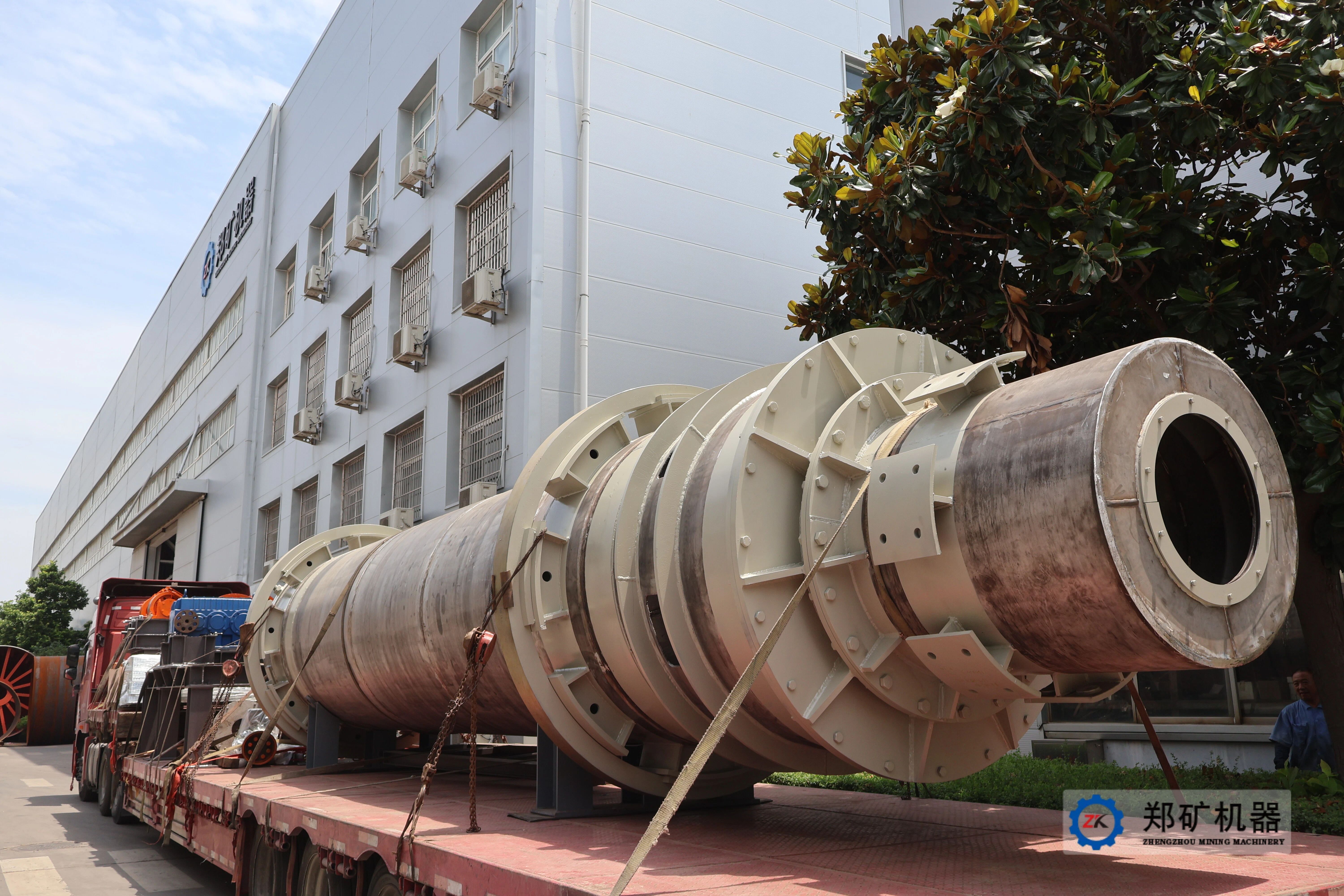 重庆 市政污泥 50t/d 烘干碳化一体机回转窑项目